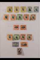 1897-1953 MINT COLLECTION On Leaves, Mostly All Different, Includes 1897 Set Incl 2d (x3, One Type II), 5d (x2) & 2s (x2 - Tonga (...-1970)