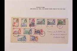 1960-1998 FIRST DAY COVERS COLLECTION A Clean And Attractive Collection Well Written Up On Album Pages, Starts With The  - Tristan Da Cunha