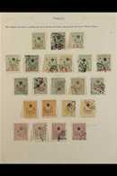 1915 - 1916 STAR AND CRESCENT OVERPRINTS Fine Mint And Used Collection Written Up On Pages With An Attractive Range Of 1 - Other & Unclassified