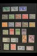 1937-1950 COMPLETE VERY FINE MINT COLLECTION On Stock Pages, All Different, Includes 1938-45 Pictorials Set, 1948 Weddin - Turcas Y Caicos