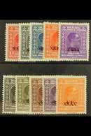 1928 Surcharge Set Ovptd With "XXXX", Yv 194/203, Very Fine Mint. (10 Stamps) For More Images, Please Visit Http://www.s - Altri & Non Classificati