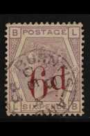 1881 6d On 6d Lilac, SG 162, Neat Burntisland Cds. For More Images, Please Visit Http://www.sandafayre.com/itemdetails.a - Other & Unclassified