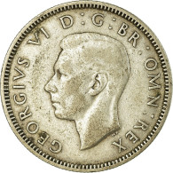 Monnaie, Grande-Bretagne, George VI, Shilling, 1939, TB+, Argent, KM:853 - I. 1 Shilling