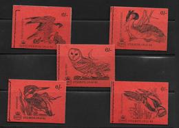 Grande Bretagne - Thème Oiseaux - 5 Carnets Complets Et SUP - 1969 - Neuf ** Sans Charnière - TB - Carnets