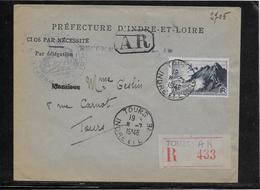 France - Lettre Recommandée - 1921-1960: Moderne