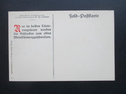 3. Reich Feldpostkarte 2.WK Geleitworte / Propaganda Vom Generalsuperintendeten Friedrich Lahusen - Briefe U. Dokumente