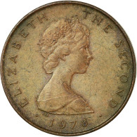 Monnaie, Isle Of Man, Elizabeth II, 1/2 Penny, 1978, TTB, Bronze, KM:32 - Isla Man