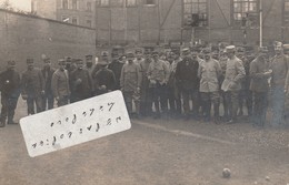 STUTTGART - Wurtemberg - Des Militaires De La  1ère Escouade Qui Font Une Partie De Boules En 1917 ( Carte-photo ) - Stuttgart