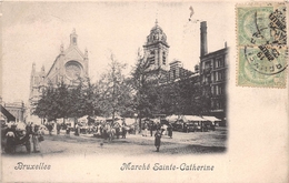 ¤¤  -  BELGIQUE   -  BRUXELLES    -   Marché Sainte-Catherine    -   ¤¤ - Markets