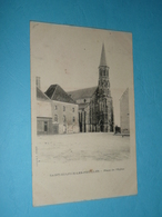 CPA, Carte Postale, Haute Vienne 87, St Saint-Sulpice Les Feuilles, Place De L'Eglise - Saint Sulpice Les Feuilles