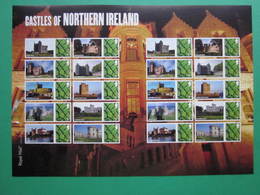 2009 ROYAL MAIL CASTLES OF NORTHERN IRELAND GENERIC SMILERS SHEET. #SS0060 - Francobolli Personalizzati