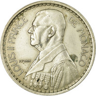 Monnaie, Monaco, Louis II, 20 Francs, Vingt, 1947, Paris, TTB, Copper-nickel - 1922-1949 Louis II