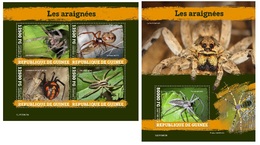 Guinea. 2019 Spiders. (0423)  OFFICIAL ISSUE - Ragni