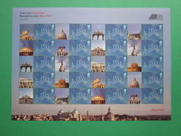 2009 ROYAL MAIL ITALIA 2009 INTERNATIONAL STAMP EXHIBITION GENERIC SMILERS SHEET. #SS0064 - Timbres Personnalisés