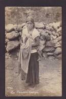 CPA Mexique Mexico Carte Photo RPPC Type Femme Women - Mexico