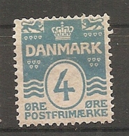 Yv. DK  N°  51   (*)    4  O   Cote  5,5 Euro BE   2 Scans - Unused Stamps
