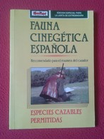 LIBRO REVISTA O FASCÍCULO TIRADORES CAZA FAUNA CINEGÉTICA ESPAÑOLA ESPECIAL JUNTA DE EXTREMADURA 1992, 120 PÁGINAS VER.. - Lifestyle