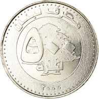 Monnaie, Lebanon, 500 Livres, 2000, SUP, Nickel Plated Steel, KM:39 - Lebanon