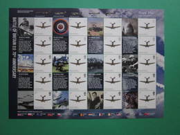 2010 ROYAL MAIL THE 70th ANNIVERSARY OF THE BATTLE OF BRITAIN GENERIC SMILERS SHEET. #SS0071 - Persoonlijke Postzegels