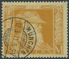 BAYERN 90I O, 1911, 10 M. Luitpold, Type I, Pracht, Mi. 85.- - Sonstige & Ohne Zuordnung