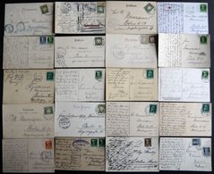 BAYERN 1889-1920, 20 Verschiedene Gebrauchte Ansichtskarten, Meist Pracht - Other & Unclassified