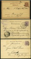 BAHNPOST 1874-1923, 10 Verschiedene, Teils Interessante Belege, Feinst/Pracht, Besichtigen! - Macchine Per Obliterare (EMA)