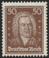 Dt. Reich 396 **, 1926, 50 Pf. Bach, Normale Zähnung, Pracht, Mi. 160.- - Otros & Sin Clasificación