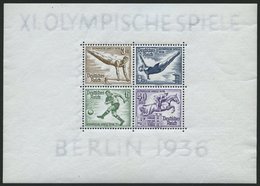 Dt. Reich Bl. 5 **, 1936, Block Olympische Spiele, Pracht, Mi. 130.- - Other & Unclassified