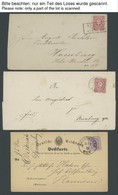 LOTS 1875-99, Kleine Partie Von 22 Belegen, Einige Bessere Stempel, Etwas Unterschiedlich, Fundgrube! - Andere & Zonder Classificatie