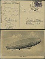 ZEPPELINPOST 19F BRIEF, 1919, Luftschiff Bodensee, Poststempel Burgstall/Krs. Wolmirstedt Von Der Notlandung Am 3. Novem - Poste Aérienne & Zeppelin