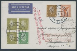 ZEPPELINPOST 0170II BRIEF, 1932, Kurzfahrt In Die Schweiz, Bordpost 3.8.32, Prachtkarte - Airmail & Zeppelin