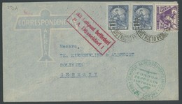 ZEPPELINPOST 272A BRIEF, 1934, 7. Südamerikafahrt, Brasilianische Post, Mit Grünem Condor-Stempel, Prachtbrief - Airmail & Zeppelin