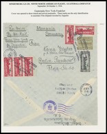 ZEPPELINPOST 440C BRIEF, 1936, 9. Nordamerikafahrt, Post Aus Guatemala, Brief Dreiseitig Geöffnent Sonst Pracht - Airmail & Zeppelin