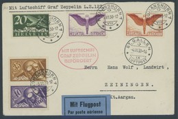 ZULEITUNGSPOST 71A BRIEF, Schweiz: 1930, Schweizfahrt, Abwurf St. Gallen, Prachtrbief - Airmail & Zeppelin