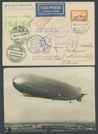 ZULEITUNGSPOST 98 BRIEF, Ungarn: 1930, Fahrt In Die Niederlande, Mit Violettem Und Rotem Venlo-Ankunftsstempel, Dazu Fot - Correo Aéreo & Zeppelin