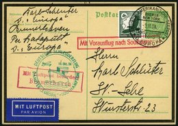 KATAPULTPOST 184c BRIEF, 10.10.1934, Europa - Southampton, Deutsche Seepostaufgabe, Auf 5 Pf. Hindenburg Trauer - Ganzsa - Briefe U. Dokumente