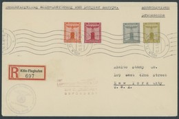 KATAPULTPOST D 149-52 BRIEF, 12.5.1938, NSDAP-Katapult Dienstbrief Als Nachbringe-Einschreibbrief Ab Köln-Flughafen Zum  - Lettres & Documents