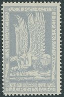 HALBAMTLICHE FLUGMARKEN 4a **, 1912, 50 Pf. Hellblau Margaretenfest, Postfrisch, Pracht, Mi. 130.- - Aerei