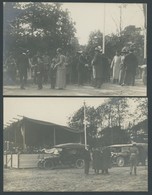 ALTE ANSICHTSKARTEN 1914, Prinz-Heinrich-Flug, 2 Verschiedene Offizielle Fotokarten (Großherzogliches Gefolge), Ungebrau - Other & Unclassified
