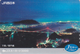 Carte Prépayée Japon - Paysage - PONT - BRIDGE - Japan Prepaid JR J Card - BRÜCKE -  240 - Landschaften