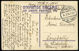 MSP VON 1914 - 1918 118 (16. T-Boots-Halbflottille), 14.7.1915, Feldpost-Stationsstempel Nr. 168, Feldpost-Ansichtskarte - Maritiem