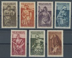 SAARGEBIET 199-205 **, 1934, Volksabstimmung, Postfrischer Prachtsatz, Mi. 170.- - Otros & Sin Clasificación