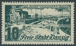 FREIE STADT DANZIG 259a **, 1935, 10 Pf. Schwarzopalgrün, Postfrisch, Pracht, Mi. 90.- - Otros & Sin Clasificación