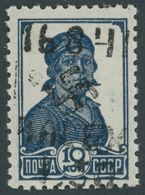 UKRAINE 4II **, 1942, 1.50 Rbl. Auf 10 K. Dunkelpreußischblau, Type II, Herstellungsbedingte Gummibüge, Pracht, Gepr. Ke - Occupazione 1938 – 45