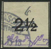 GROSSRÄSCHEN-VORLÄUFER V 22IU O, 1945, 6 Pf. Wertziffer Schwarz Statt Rot, Ungezähnt, Pracht, Signiert Burhop, Mi. 400.- - Correos Privados & Locales