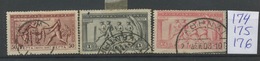 1906. Grèce Ø. Yv. 174 175 175.  Cote 57,- €           Schöne Stempel - Oblitérés