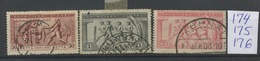 1906. Grèce Ø. Yv. 174 175 175.  Cote 57,- €           Schöne Stempel - Used Stamps