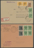 SAMMLUNGEN, LOTS 207-11 BRIEF, 1948, 14 Verschiedene Belege, Einige Bessere, Meist Pracht, Fundgrube! - Autres & Non Classés