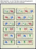 DDR 1039-44 **, 1964, Olympische Sommerspiele, Alle 24 Zusammendrucke Komplett (W Zd 126-37 Und S Zd 52-63), Pracht, Mi. - Used Stamps
