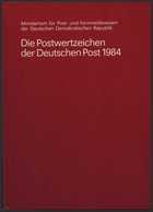 JAHRESZUSAMMENSTELLUNGEN J 1 **, 1984, Jahreszusammenstellung, Pracht, Mi. 100.- - Andere & Zonder Classificatie